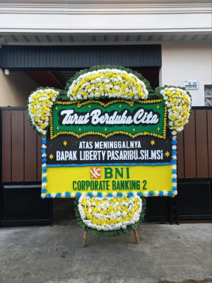 Papan Bunga Duka di Mampang
