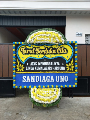 Papan Bunga Duka di Mampang