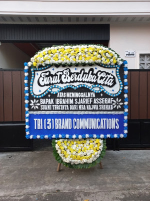 Papan Bunga Duka di Mampang